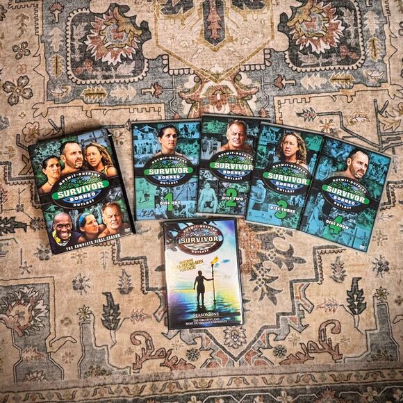 Survivor Borneo The Complete First Season Set of DVD Videos - Tested Working - Picture 7 of 15